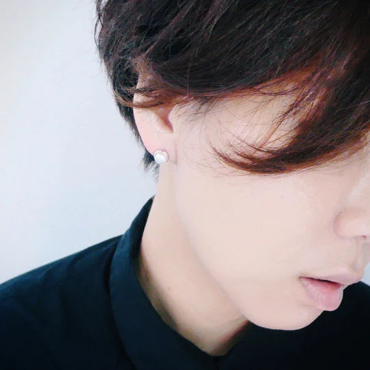 珍珠耳針（925 純銀）