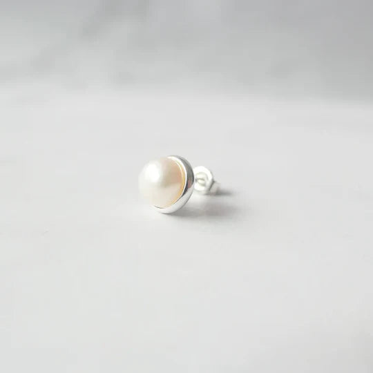 珍珠耳針（925 純銀）