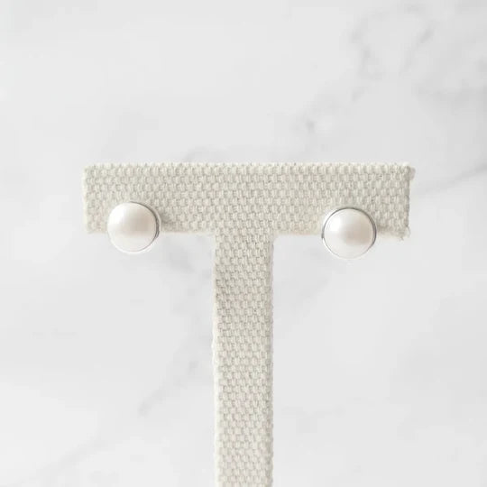 珍珠耳針（925 純銀）