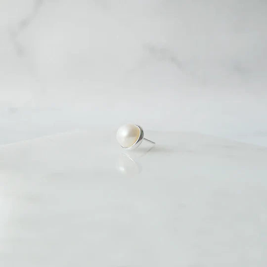 珍珠耳針（925 純銀）